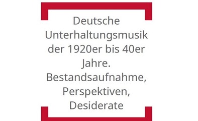 Forschungsprojekt U-Musik